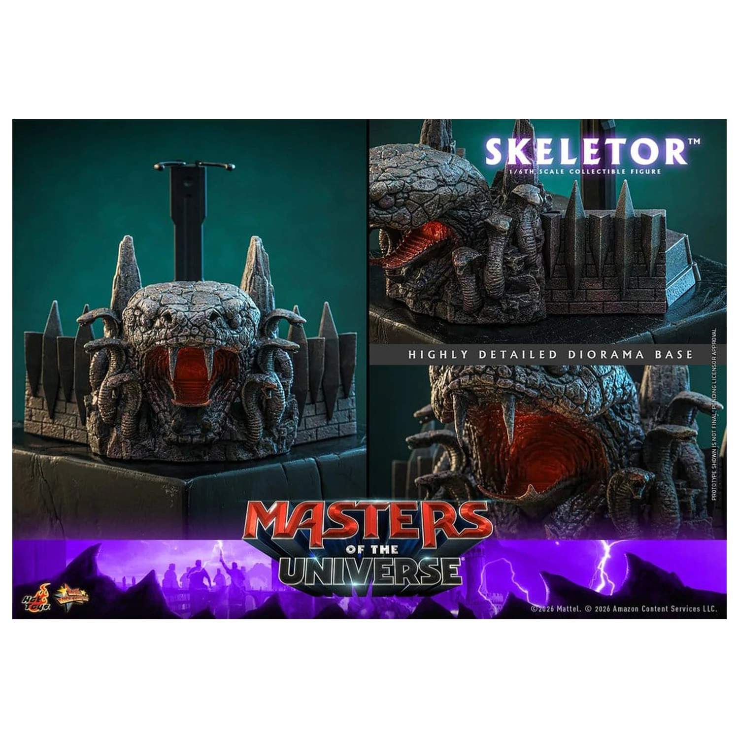 Masters of the Universe Movie Masterpiece Figura de actiune 1/6 Skeletor 31 cm poza produsului