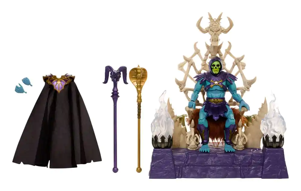 Masters of the Universe: New Eternia Masterverse Figurina de acțiune Skeletor & Tron 18 cm poza produsului