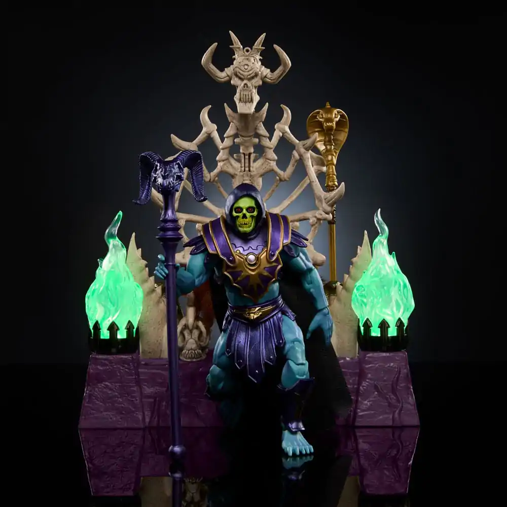 Masters of the Universe: New Eternia Masterverse Figurina de acțiune Skeletor & Tron 18 cm poza produsului