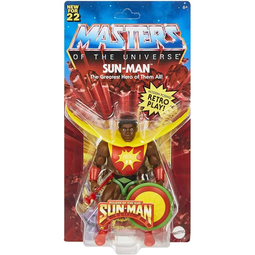 Masters of the Universe Origins Figurina de actiune 2022 Sun-Man 14 cm poza produsului