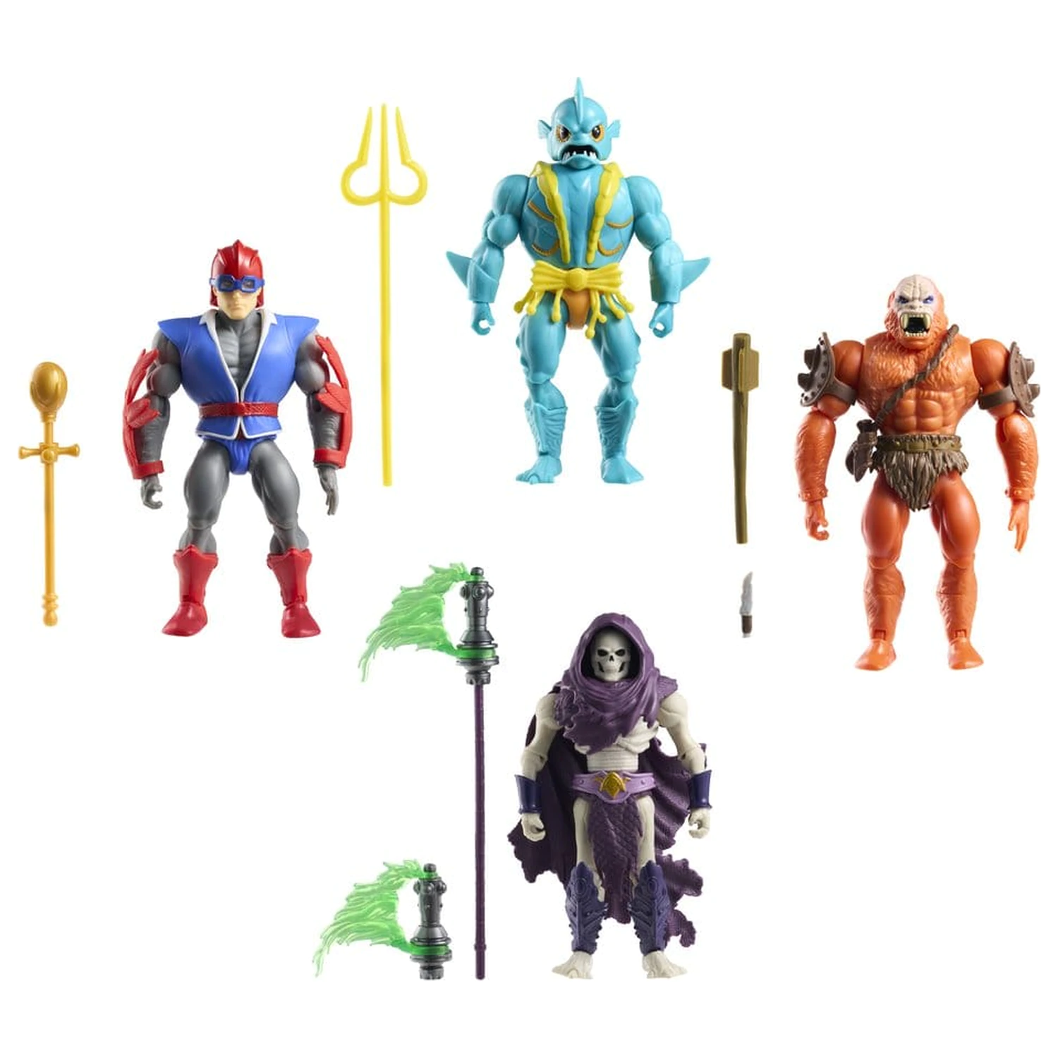 Masters of the Universe Origins Action Figure 4-Pack Battle for Subternia 14 cm poza produsului