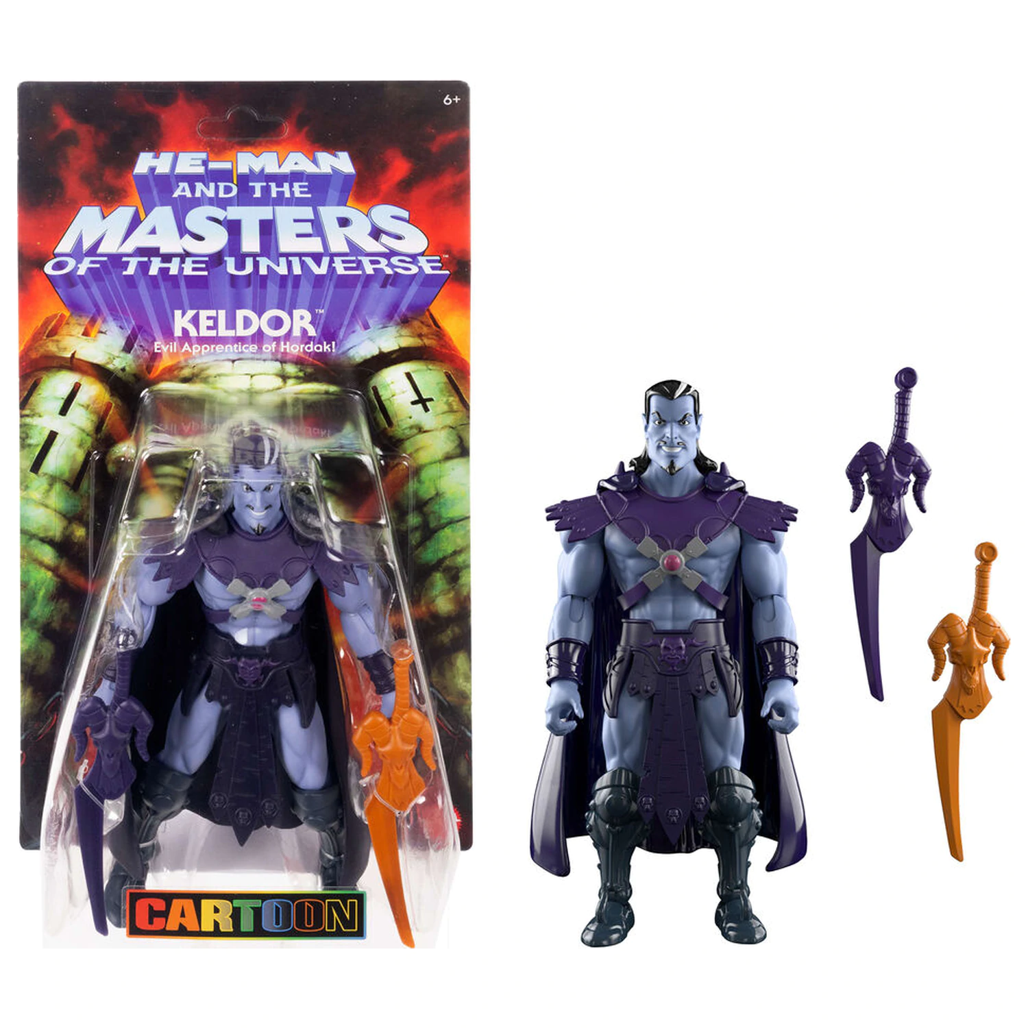 Masters of the Universe Origins Cartoon Collection figurina Keldor 14cm poza produsului