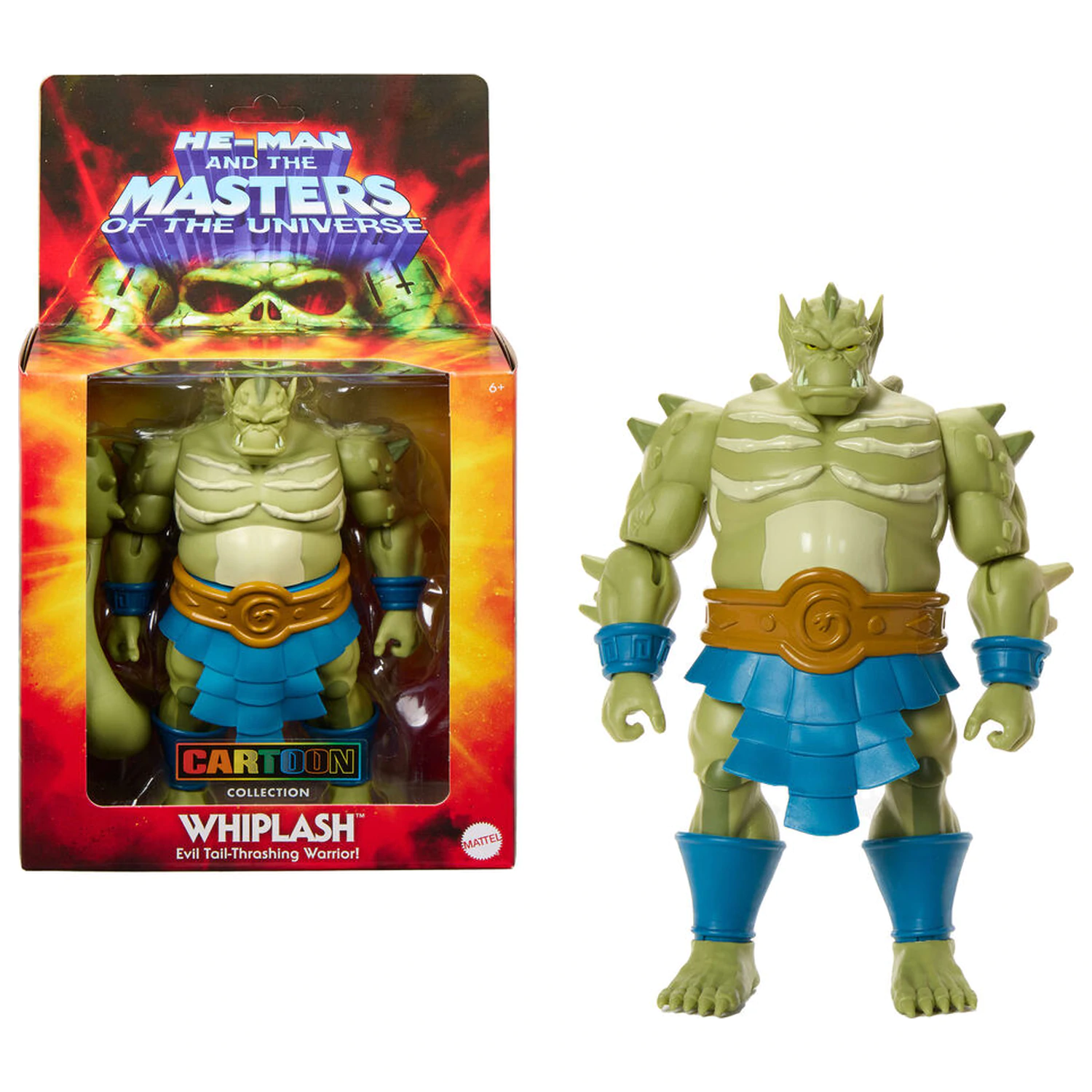 Masters of the Universe Origins Cartoon Collection Whiplash figurina Deluxe 14cm poza produsului