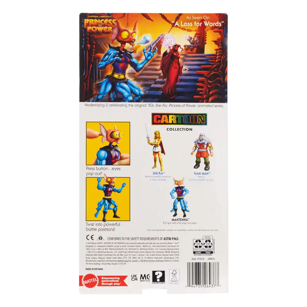 Figurină de acțiune Masters of the Universe Origins Mantenna 14 cm poza produsului