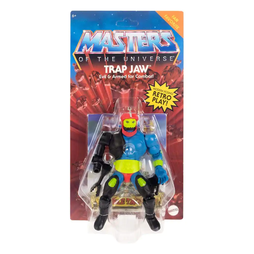 Masters of the Universe Origins Figurina de acțiune Trap Jaw 14 cm poza produsului