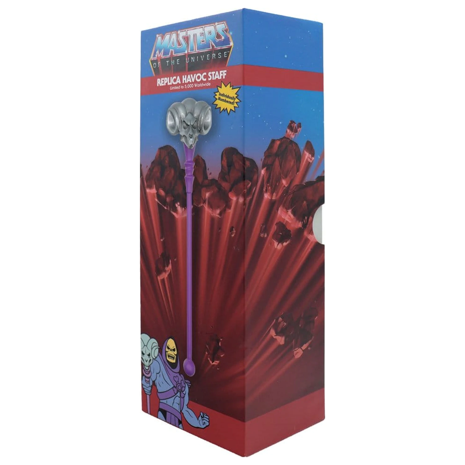 Masters of the Universe Replica Miniatura Havoc Staff Editie Limitata 18 cm poza produsului