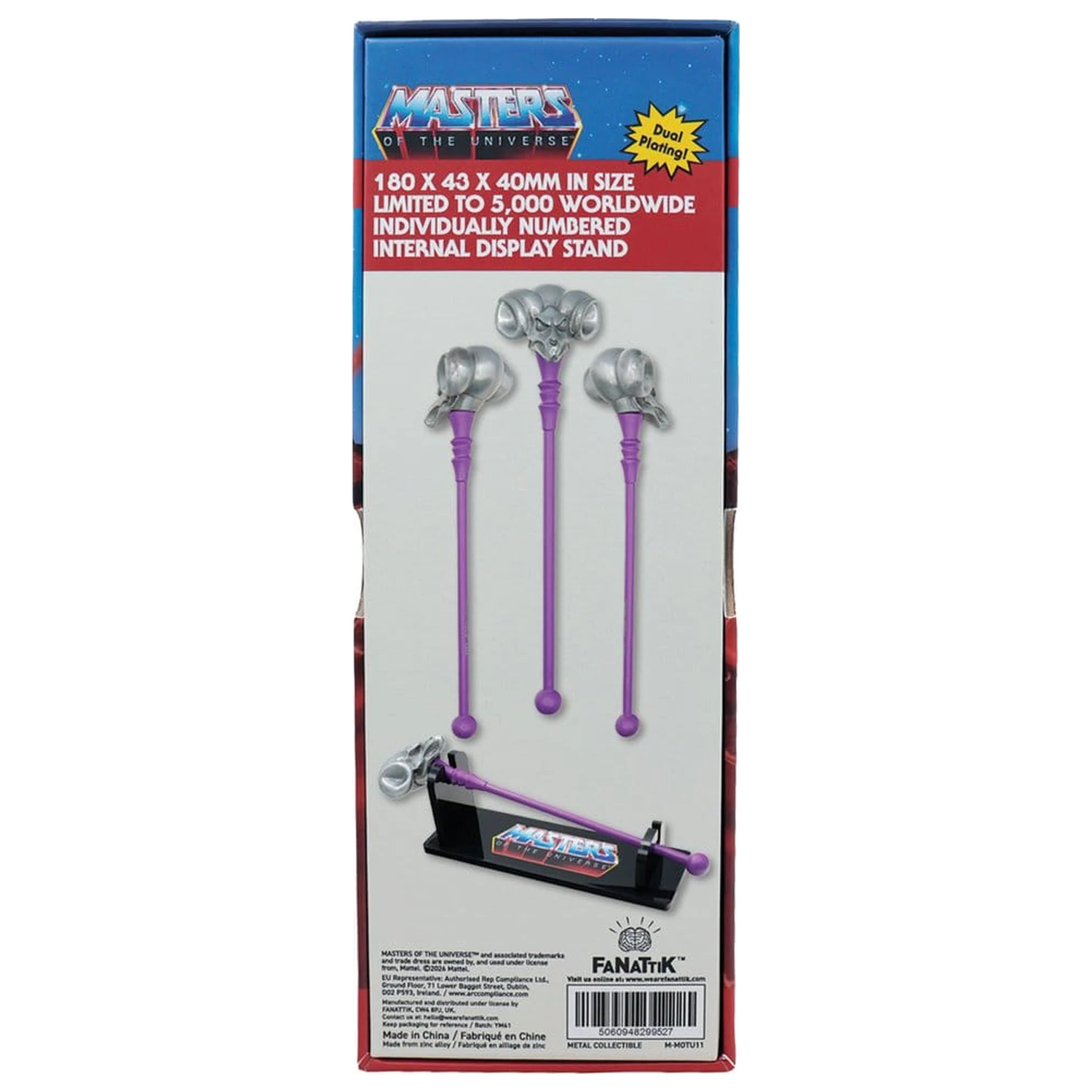 Masters of the Universe Replica Miniatura Havoc Staff Editie Limitata 18 cm poza produsului