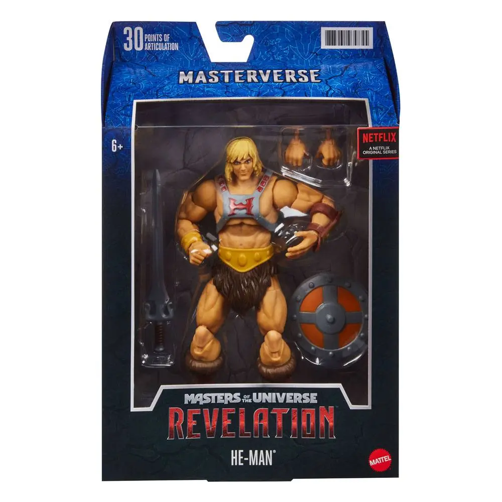 Masters of the Universe: Revelation Masterverse Figurina de acțiune 2021 He-Man 18 cm poza produsului