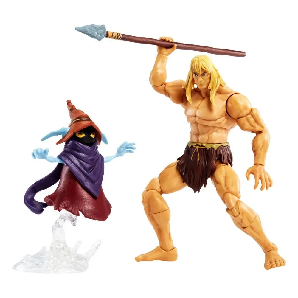 Masters of the Universe: Revelation Masterverse Action Figures 2022 Deluxe Savage He-Man & Orko 18 cm poza produsului