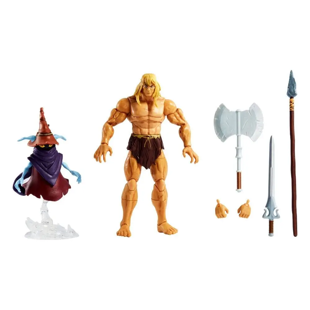 Masters of the Universe: Revelation Masterverse Action Figures 2022 Deluxe Savage He-Man & Orko 18 cm poza produsului