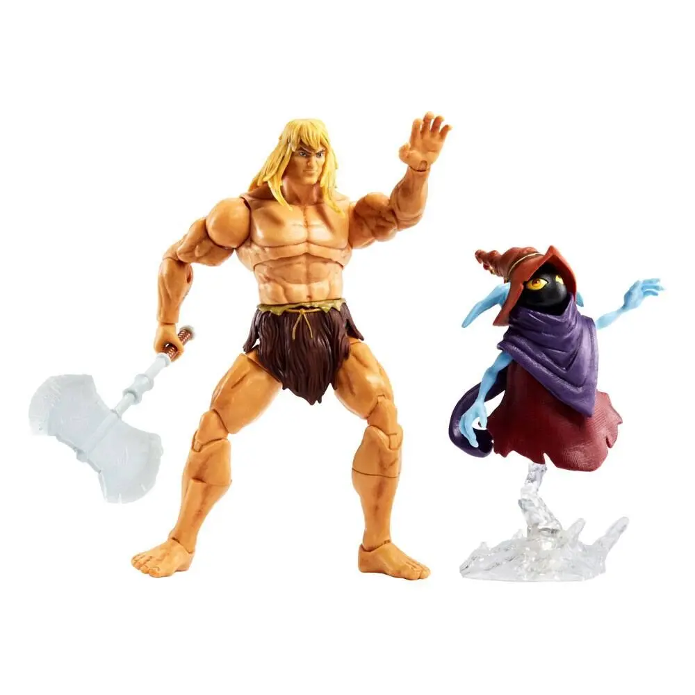 Masters of the Universe: Revelation Masterverse Action Figures 2022 Deluxe Savage He-Man & Orko 18 cm poza produsului