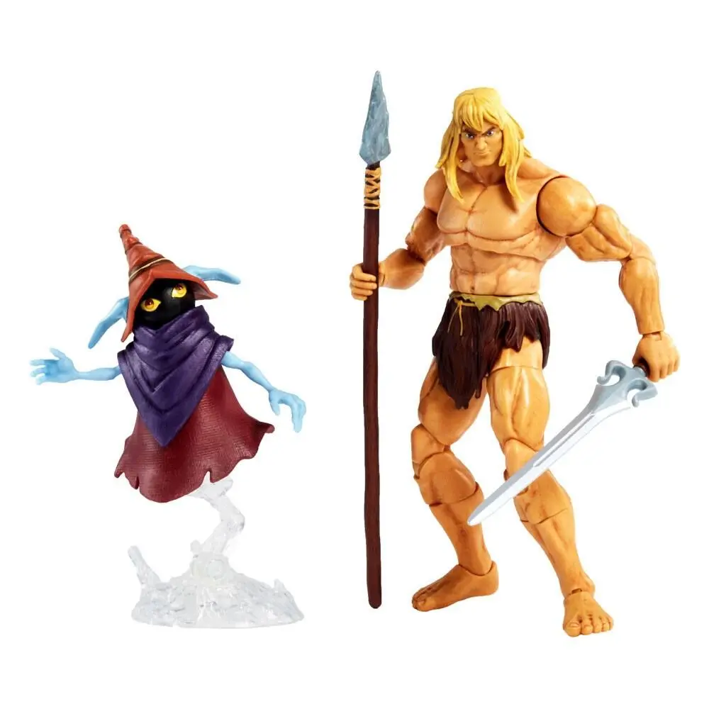Masters of the Universe: Revelation Masterverse Action Figures 2022 Deluxe Savage He-Man & Orko 18 cm poza produsului