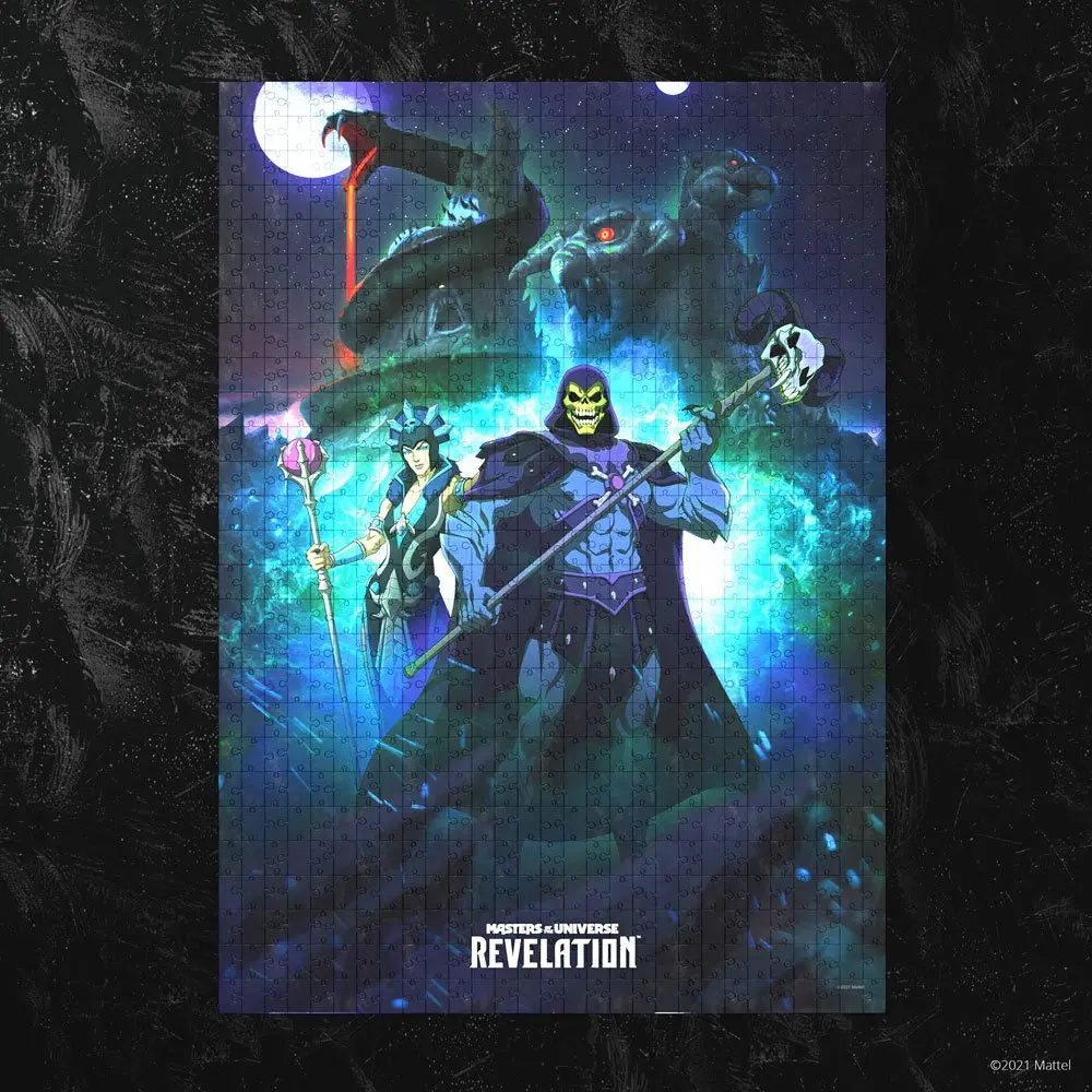 Masters of the Universe: Revelation™ Puzzle tip Jigsaw Skeletor™ și Evil-Lyn™ (1000 piese) poza produsului