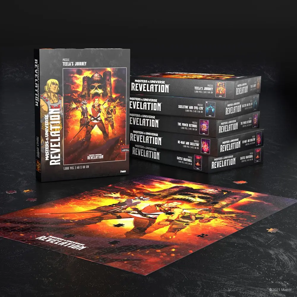 Masters of the Universe: Revelation™ Puzzle tip Jigsaw Călătoria lui Teela (1000 de piese) poza produsului