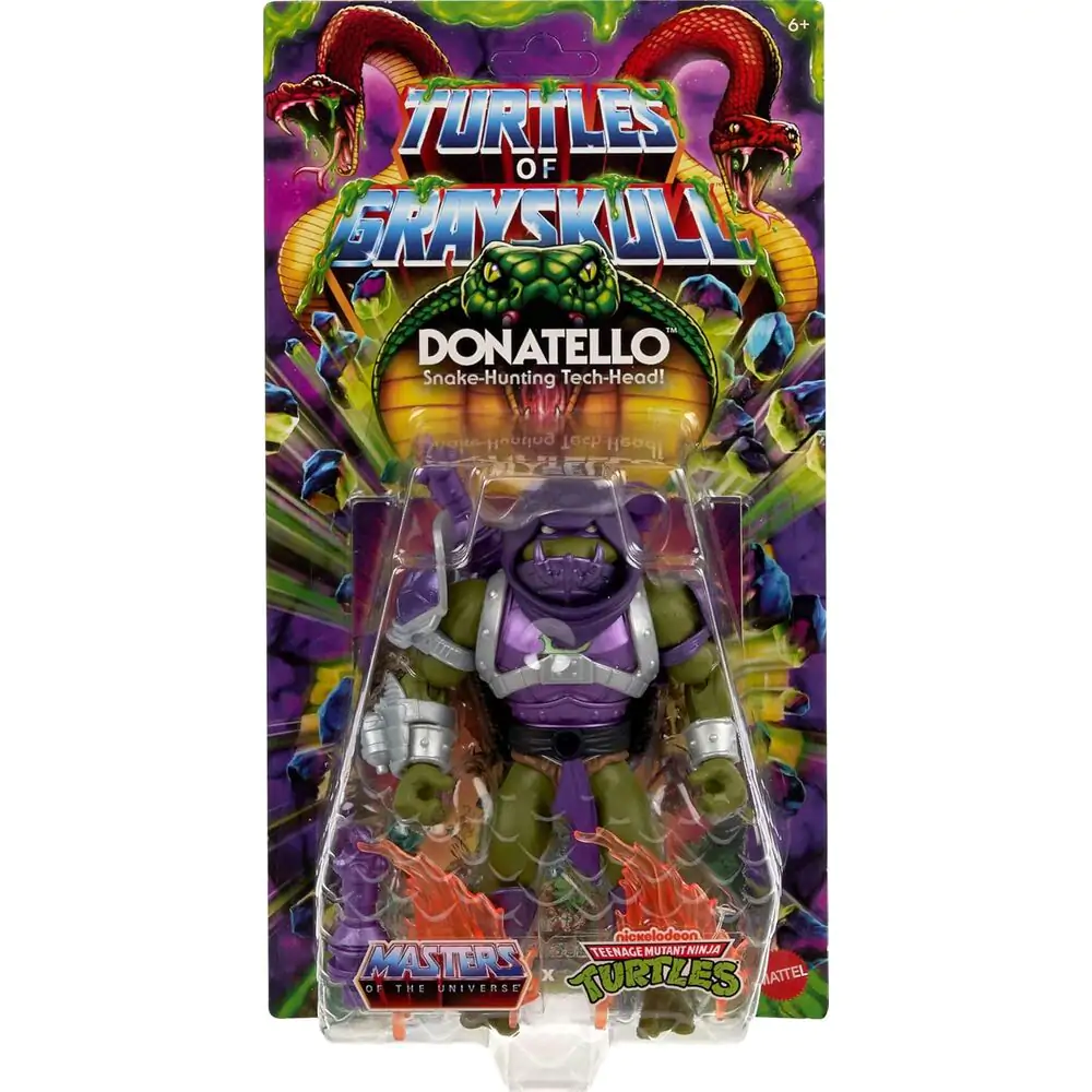 Masters of the Universe Turtles of Grayskull figurină Donatello 14cm poza produsului