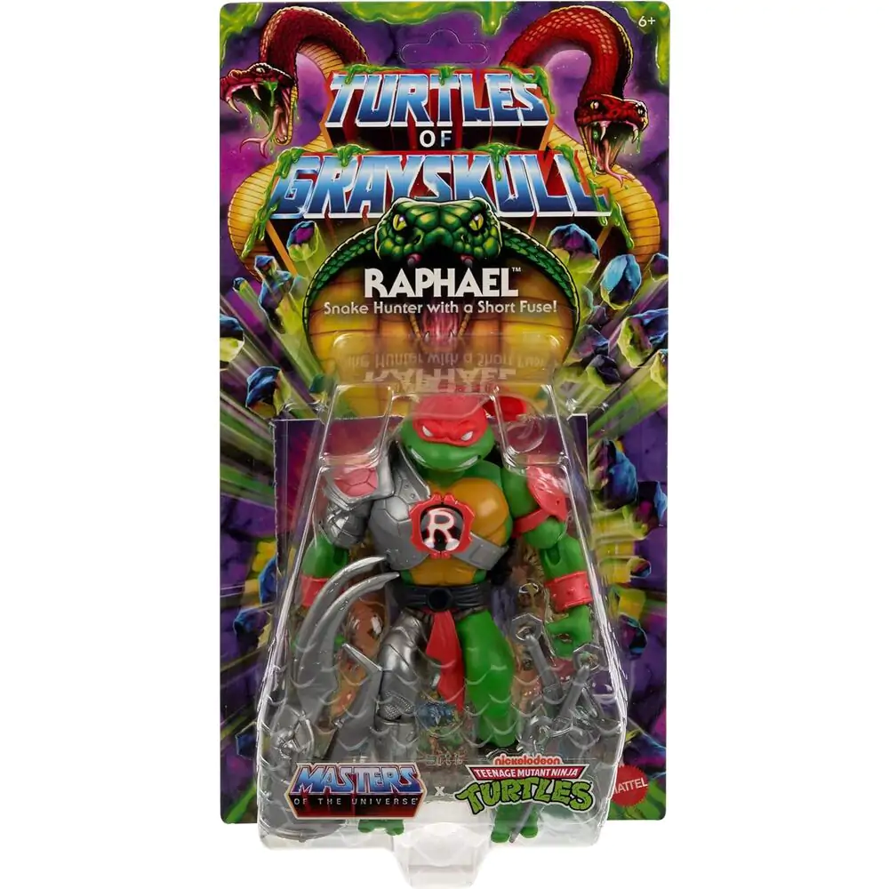 Masters of the Universe Turtles of Grayskull Raphael figurină 14cm poza produsului