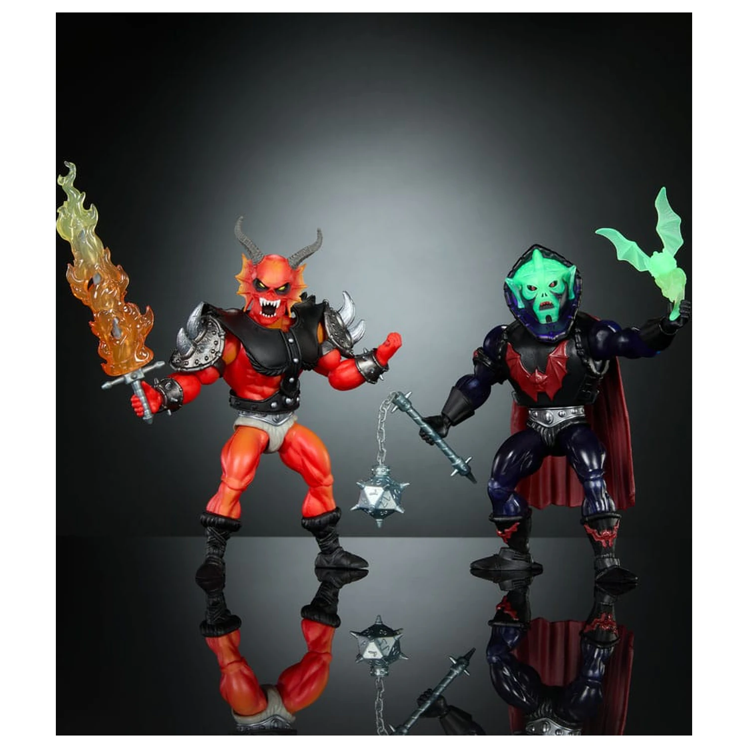 Masters of the Universe x Stranger Things Origins figurina de actiune 2-pack Hordak & Hellfire-Man 14 cm poza produsului