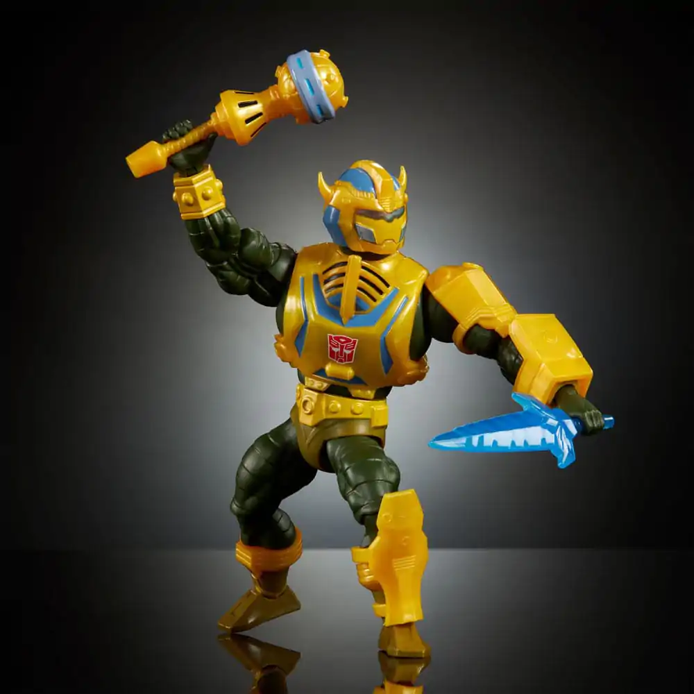 Masters of the Universe x Transformers figurina de actiune Bumblebee Armor Man-At-Arms heo European Exclusive 14 cm poza produsului