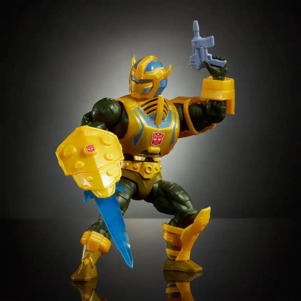 Masters of the Universe x Transformers figurina de actiune Bumblebee Armor Man-At-Arms heo European Exclusive 14 cm poza produsului