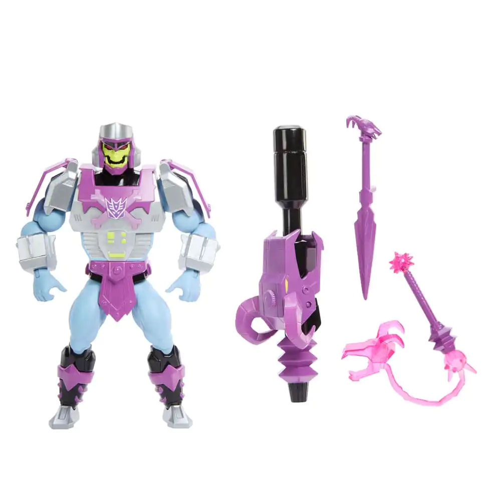 Masters of the Universe x Transformers figurina de actiune Megatron Armor Skeletor heo European Exclusive 14 cm poza produsului
