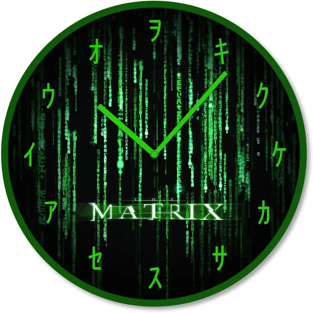 Matrix Code Ceas de perete poza produsului