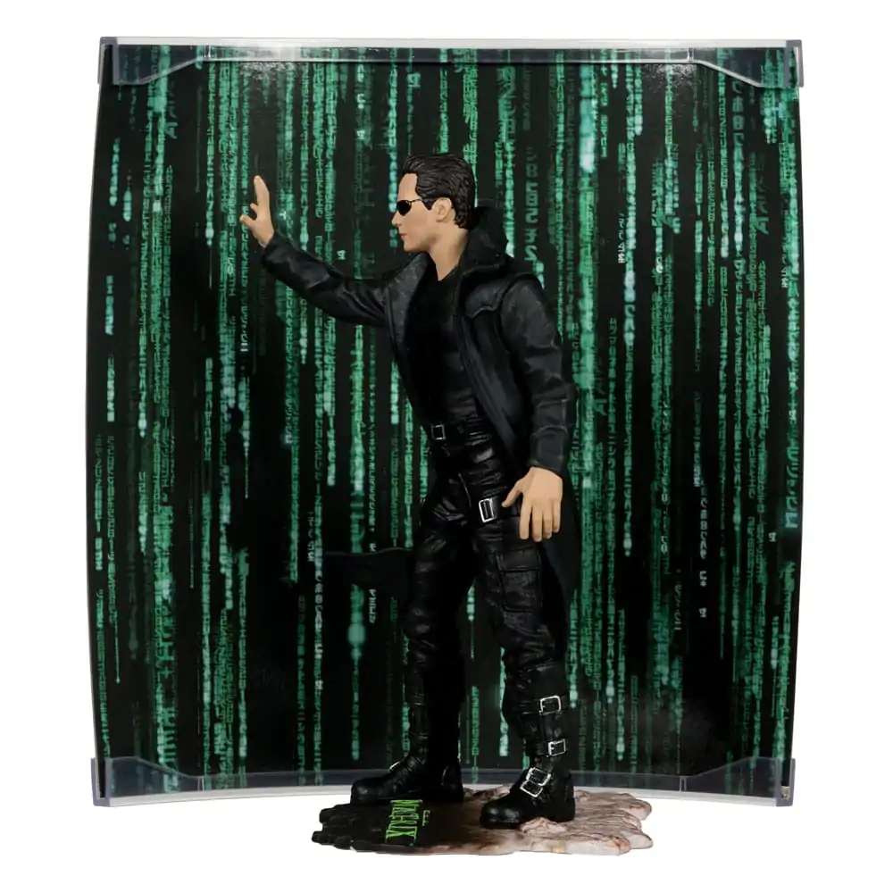 Matrix Movie Maniacs Statuie Neo 15 cm poza produsului