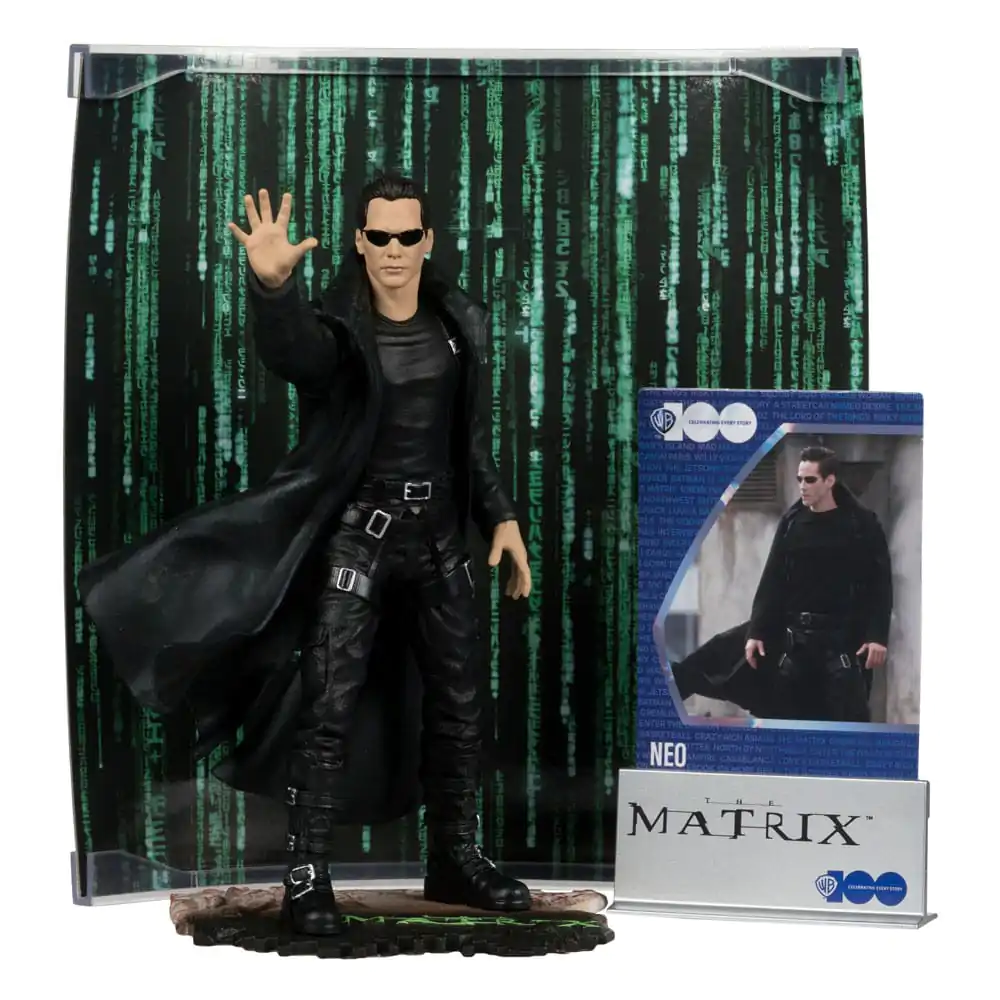 Matrix Movie Maniacs Statuie Neo 15 cm poza produsului