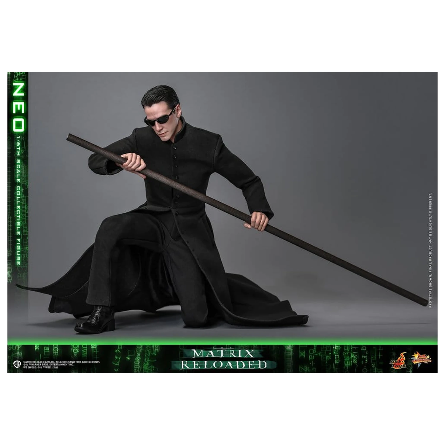 Matrix Movie Masterpiece figurina de actiune 1/6 Neo 31 cm poza produsului