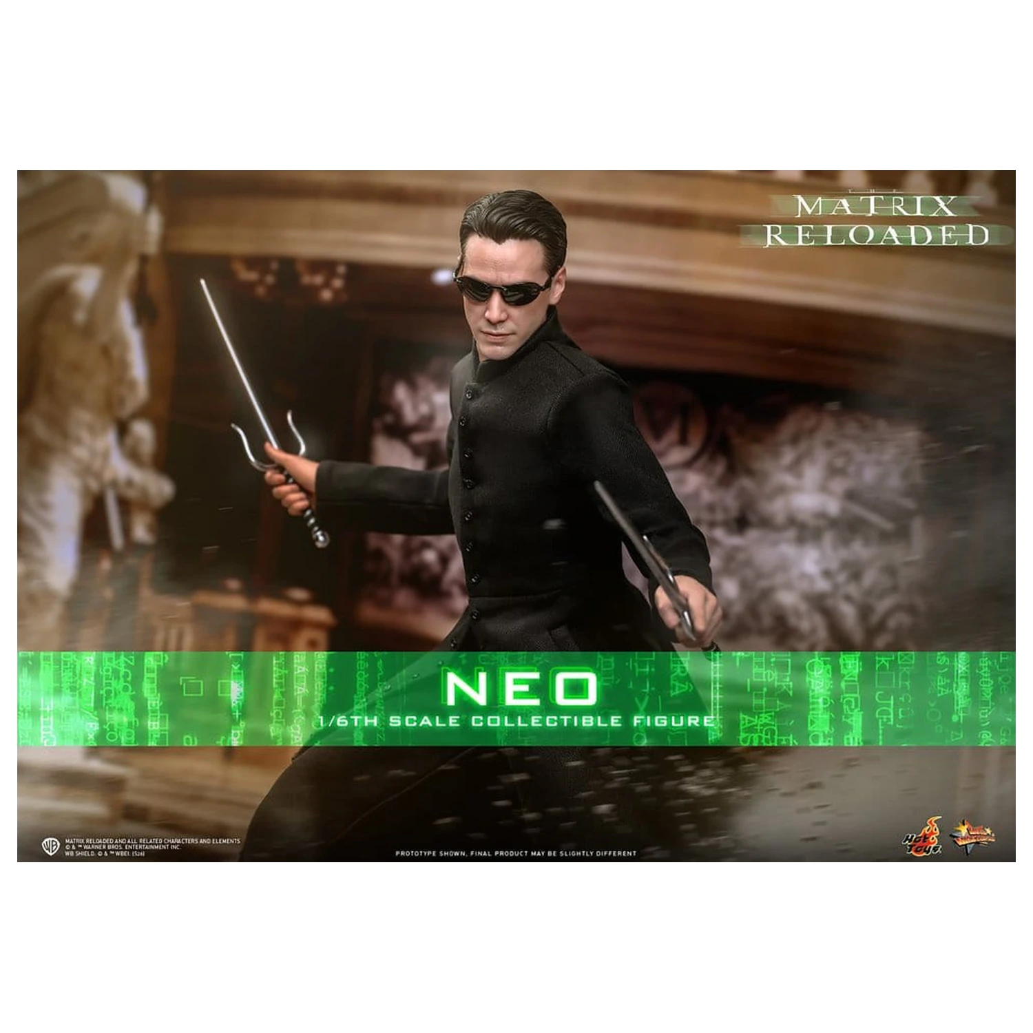 Matrix Movie Masterpiece figurina de actiune 1/6 Neo 31 cm poza produsului
