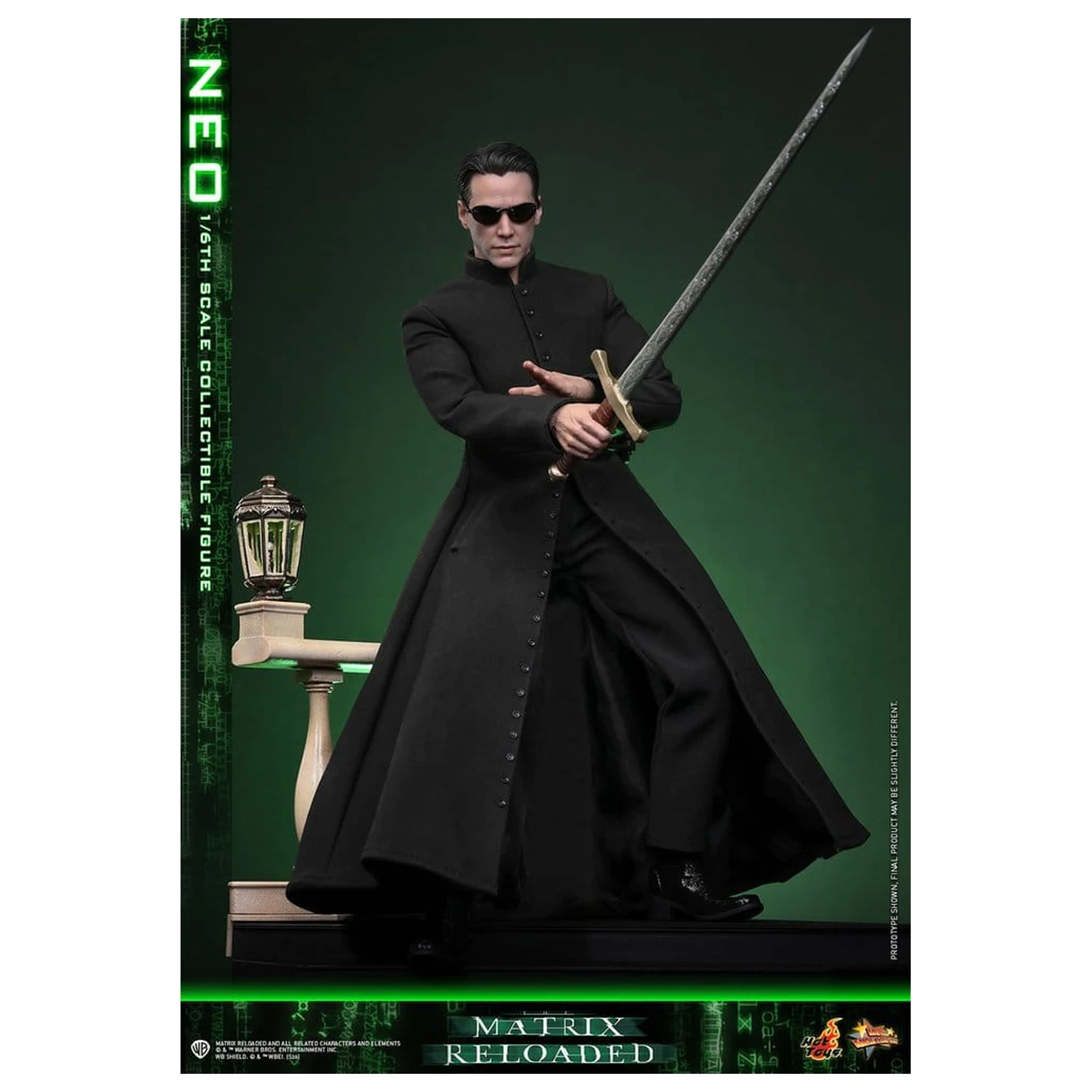 Matrix Movie Masterpiece figurina de actiune 1/6 Neo 31 cm poza produsului