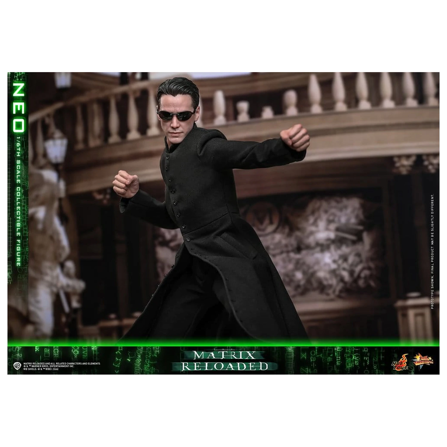 Matrix Movie Masterpiece figurina de actiune 1/6 Neo 31 cm poza produsului