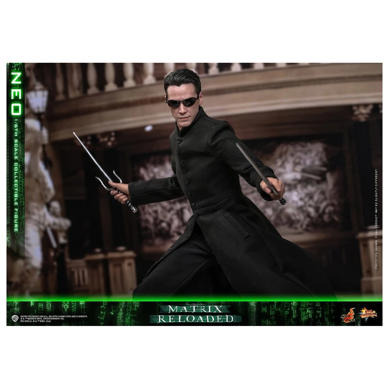 Matrix Movie Masterpiece figurina de actiune 1/6 Neo 31 cm poza produsului