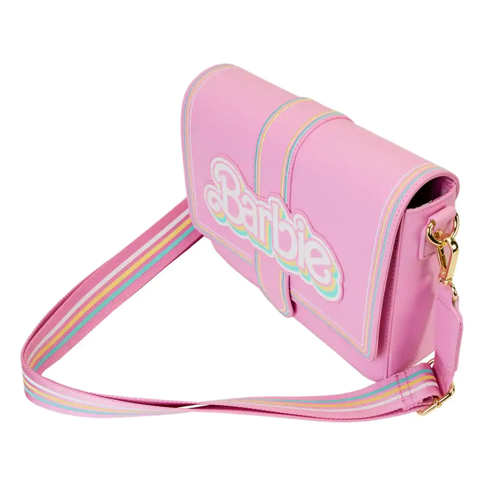 Geantă crossbody Mattel by Loungefly Barbie 65 Anniversary Logo poza produsului