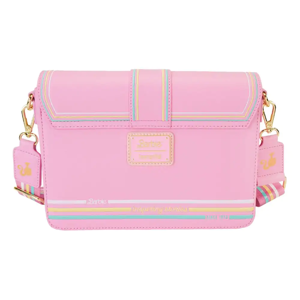 Geantă crossbody Mattel by Loungefly Barbie 65 Anniversary Logo poza produsului