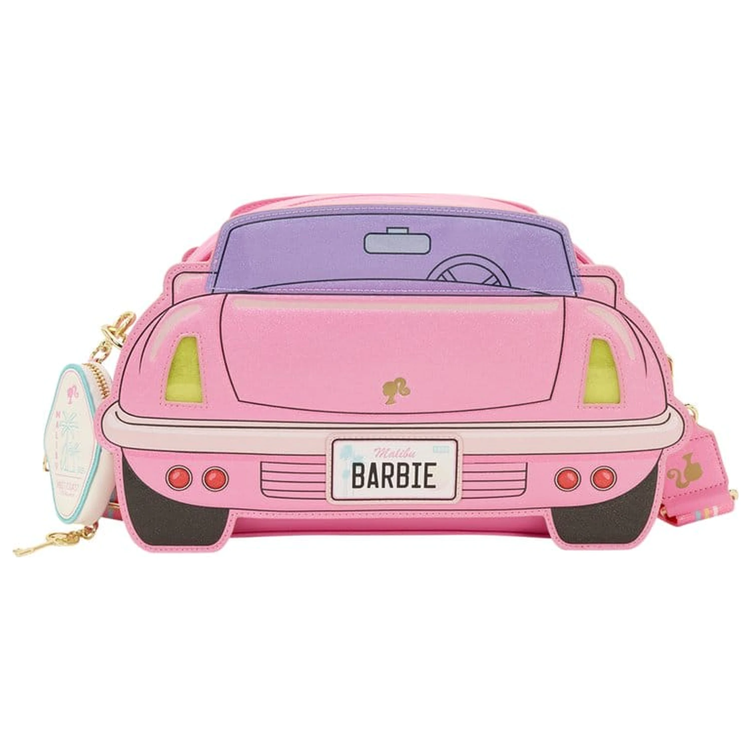 Geantă de umăr Mattel by Loungefly Crossbody Bag Barbie Car Light Up poza produsului