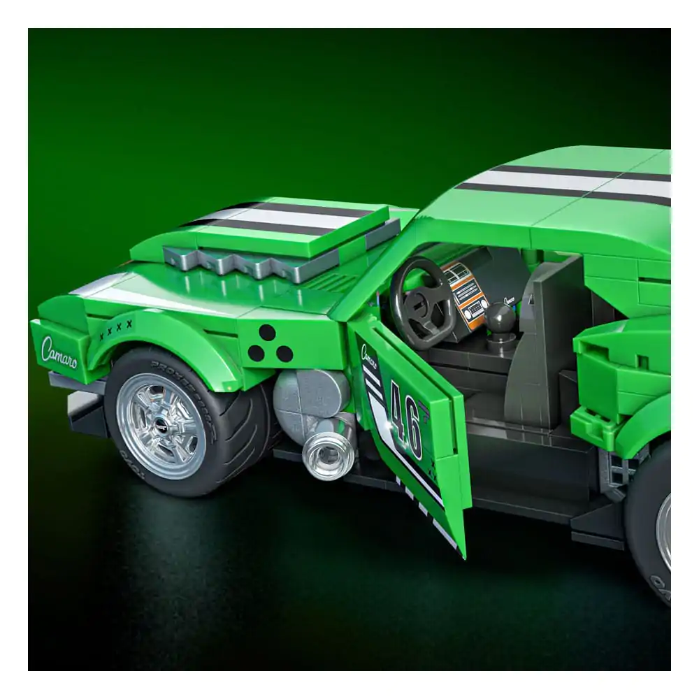 Mattel Brick Shop Hot Wheels Speed Series Set de Construcție 1/32 Custom '68 Camaro poza produsului