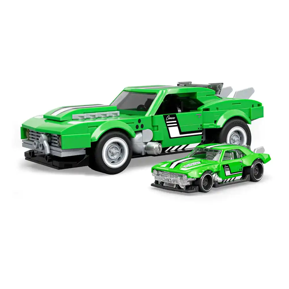 Mattel Brick Shop Hot Wheels Speed Series Set de Construcție 1/32 Custom '68 Camaro poza produsului