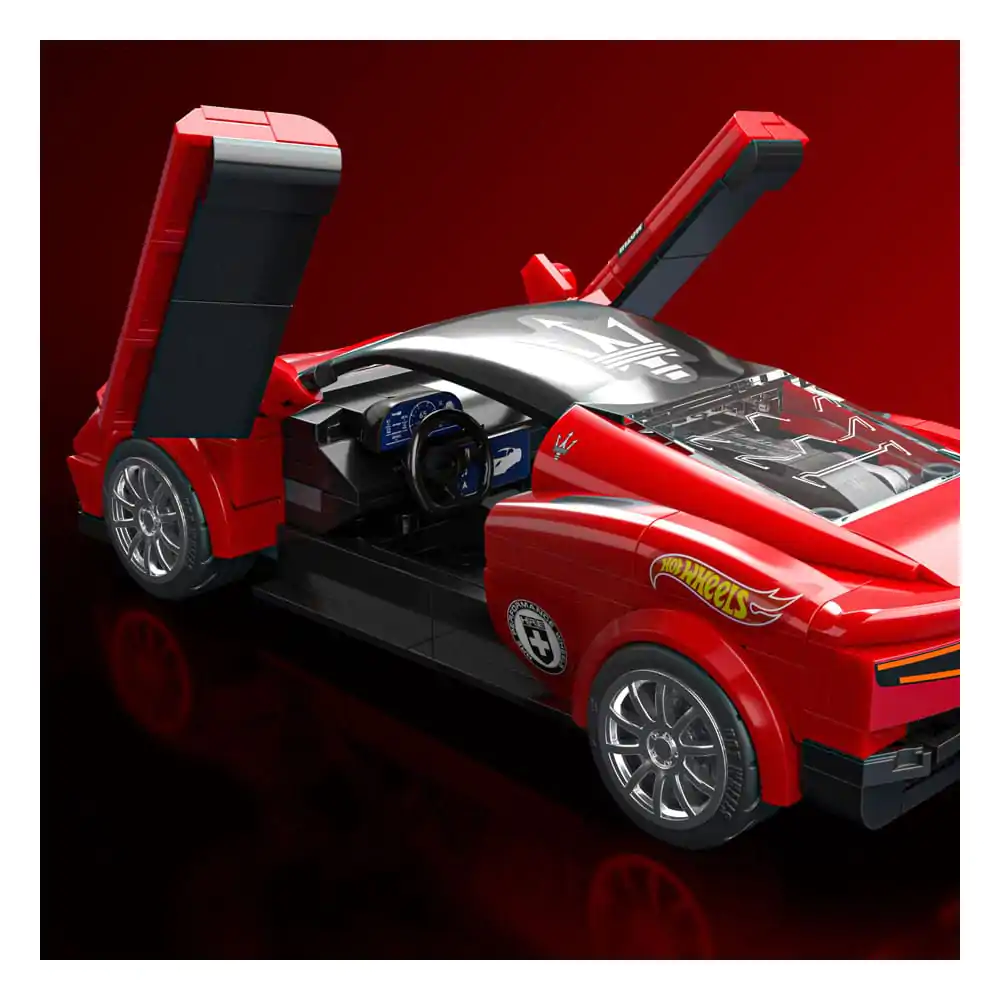 Mattel Brick Shop Hot Wheels Speed Series Building Set 1/32 Maserati MC20 set de construcție poza produsului