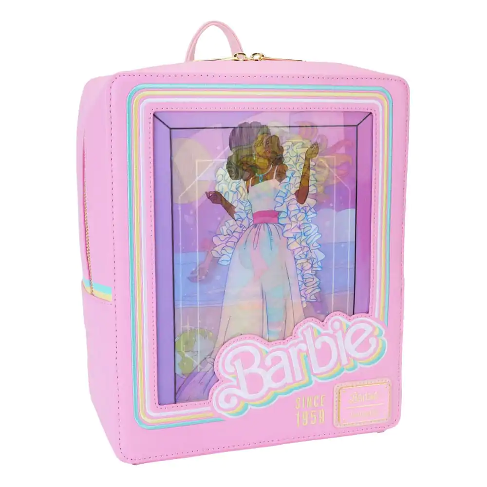 Mattel by Loungefly Rucsac Mini Barbie 65th Anniversary Doll Box poza produsului