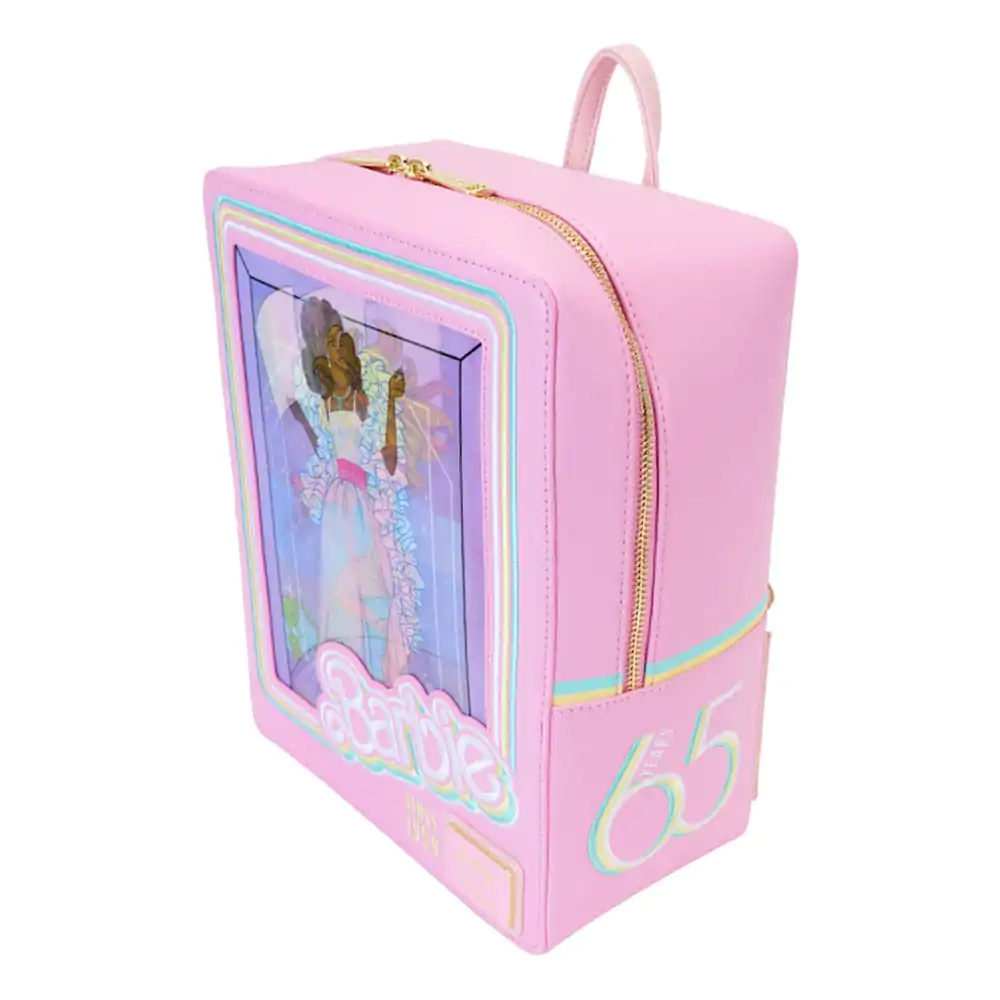 Mattel by Loungefly Rucsac Mini Barbie 65th Anniversary Doll Box poza produsului