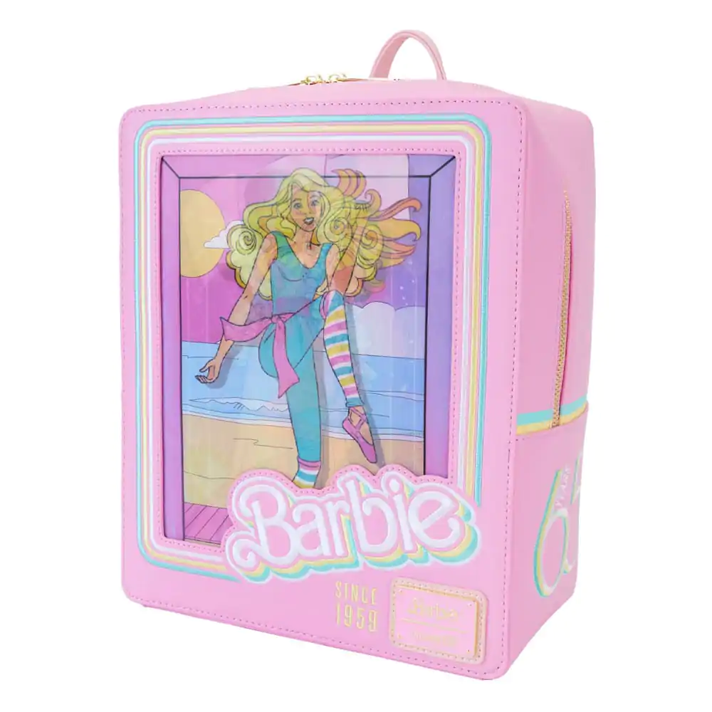 Mattel by Loungefly Rucsac Mini Barbie 65th Anniversary Doll Box poza produsului