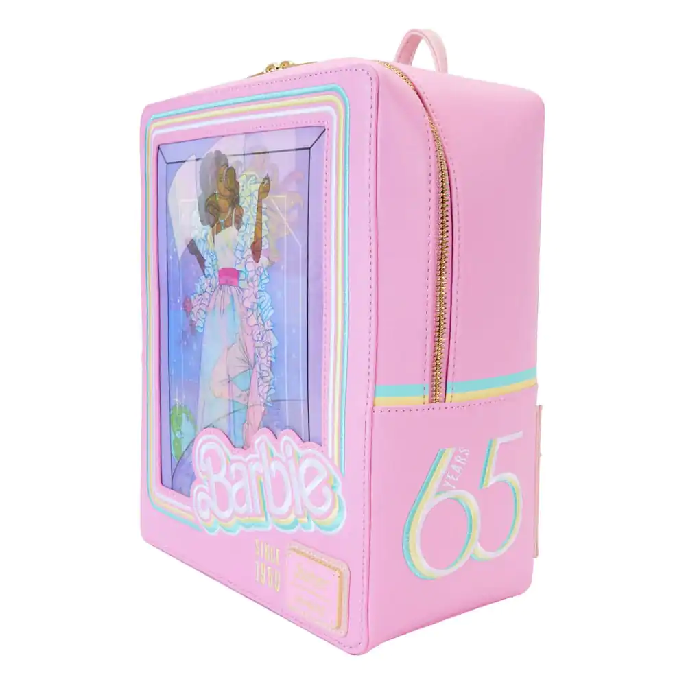 Mattel by Loungefly Rucsac Mini Barbie 65th Anniversary Doll Box poza produsului