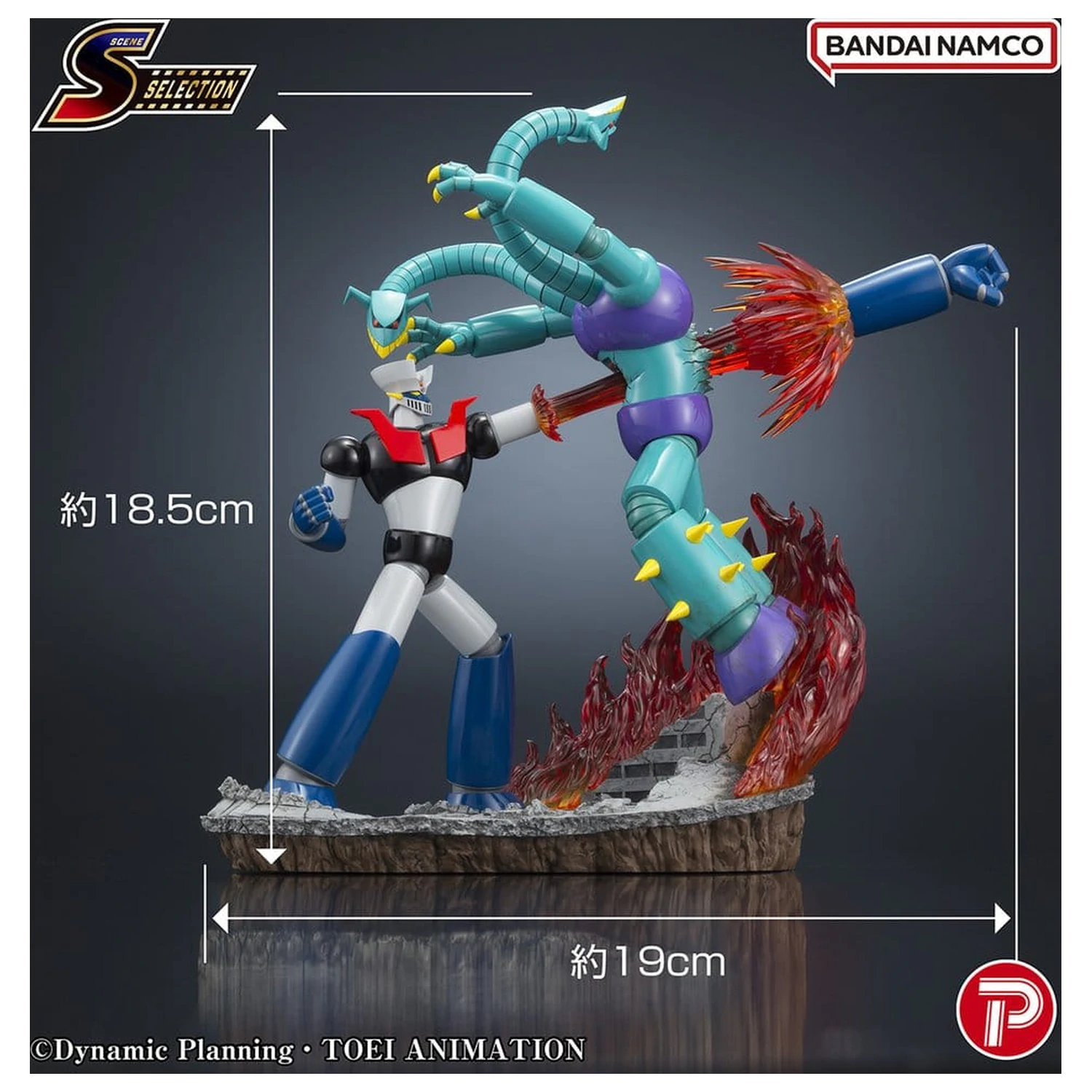 Mazinger Scene Selection 03 PVC figurina Mazinger Z Rocket Punch! 19 cm poza produsului