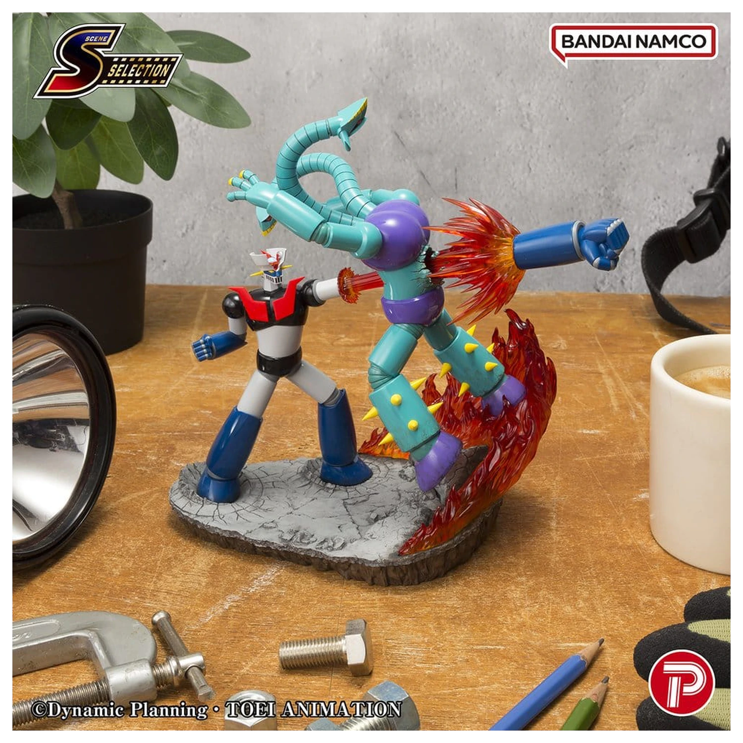 Mazinger Scene Selection 03 PVC figurina Mazinger Z Rocket Punch! 19 cm poza produsului