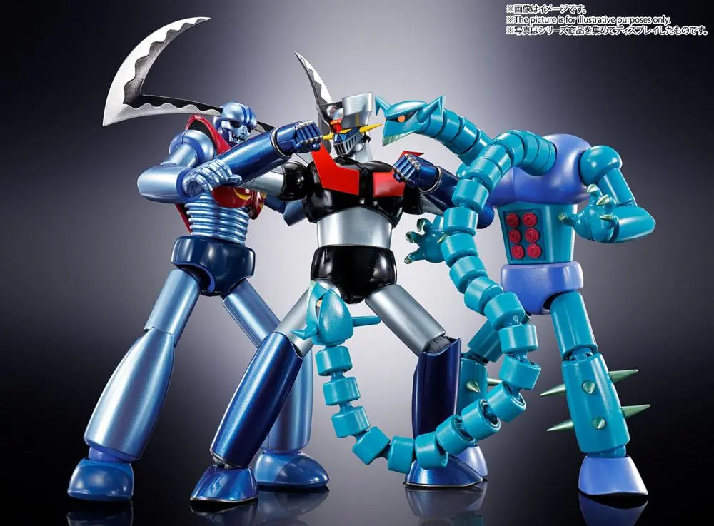 Figurină de Acțiune din Metal sub Presiune Mazinger Z Soul of Chogokin GX-105 Mazinger Z (Kakumei Shinka) 16 cm poza produsului