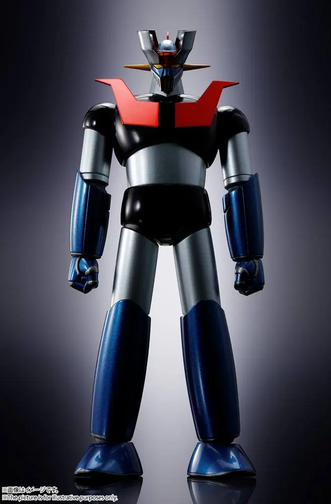 Figurină de Acțiune din Metal sub Presiune Mazinger Z Soul of Chogokin GX-105 Mazinger Z (Kakumei Shinka) 16 cm poza produsului