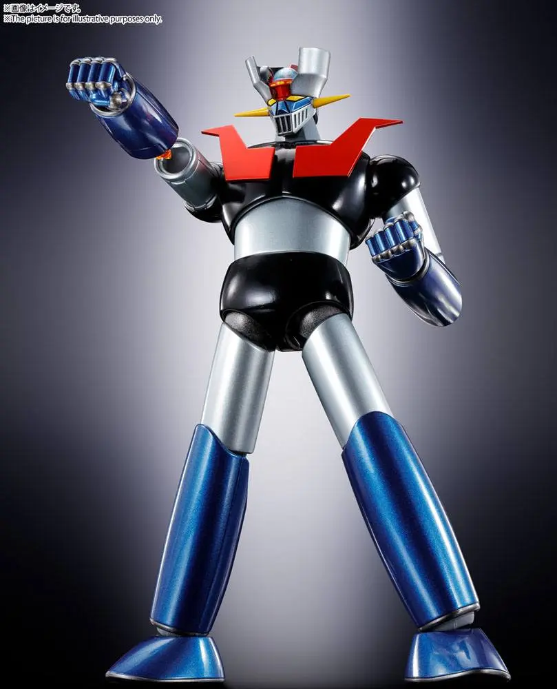 Figurină de Acțiune din Metal sub Presiune Mazinger Z Soul of Chogokin GX-105 Mazinger Z (Kakumei Shinka) 16 cm poza produsului