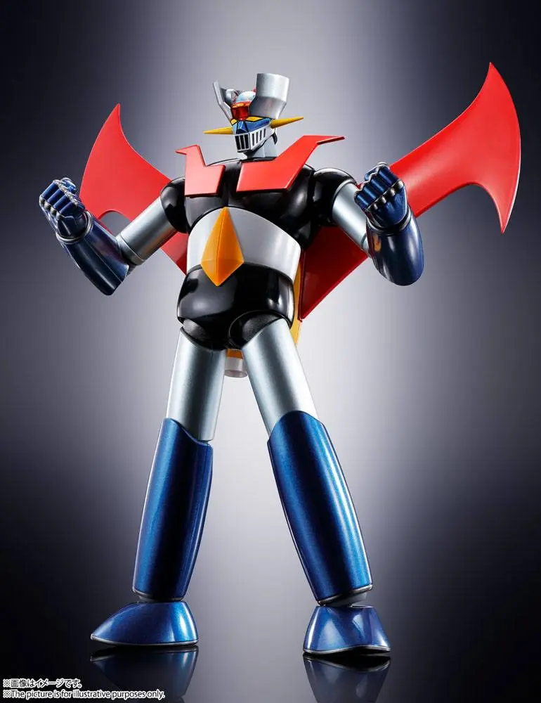 Figurină de Acțiune din Metal sub Presiune Mazinger Z Soul of Chogokin GX-105 Mazinger Z (Kakumei Shinka) 16 cm poza produsului