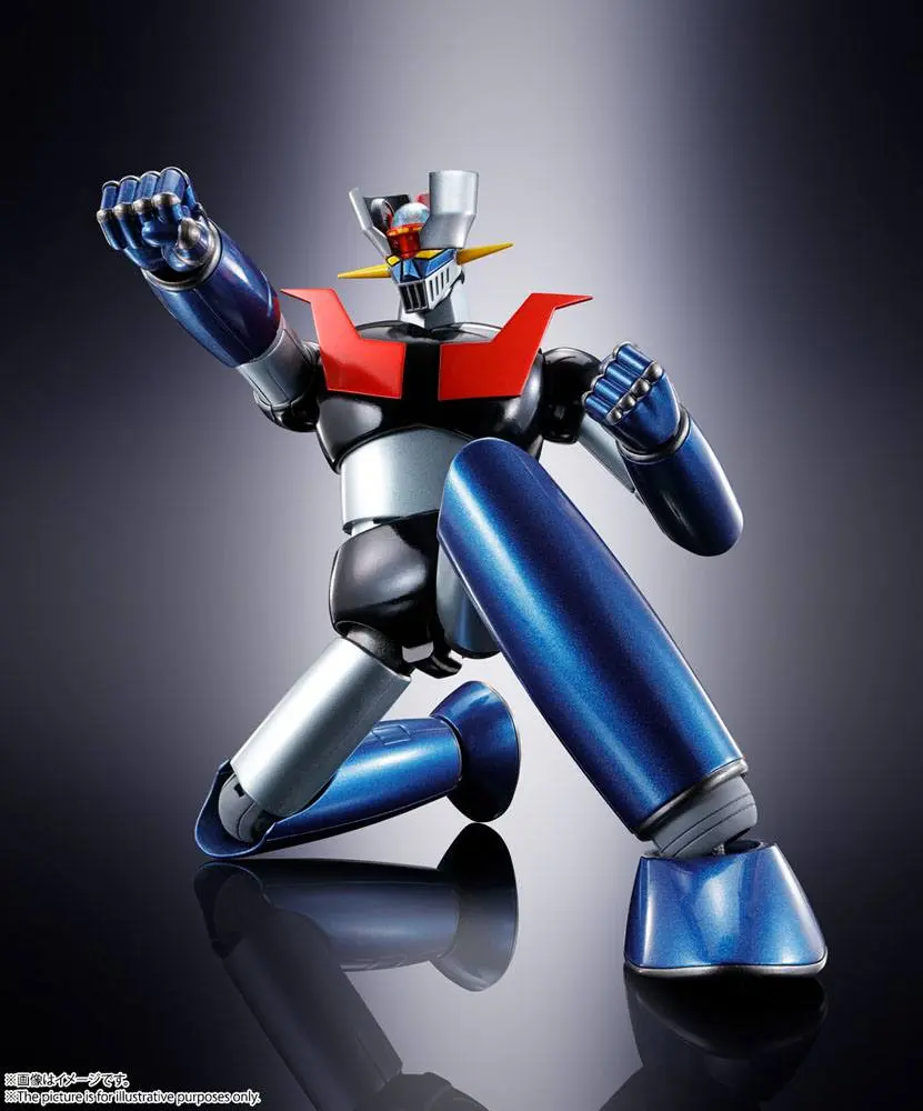 Figurină de Acțiune din Metal sub Presiune Mazinger Z Soul of Chogokin GX-105 Mazinger Z (Kakumei Shinka) 16 cm poza produsului