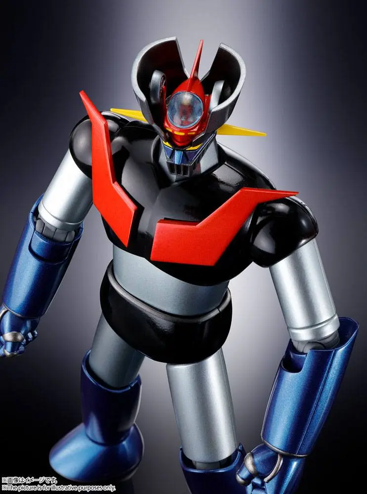 Figurină de Acțiune din Metal sub Presiune Mazinger Z Soul of Chogokin GX-105 Mazinger Z (Kakumei Shinka) 16 cm poza produsului